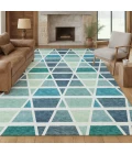 Addison Rugs Chantille Teal ACN2732 9ft. x 12ft. Rect. Rug