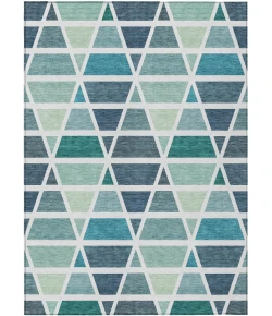 Addison Rugs Chantille Teal ACN2732 9ft. x 12ft. Rect. Rug