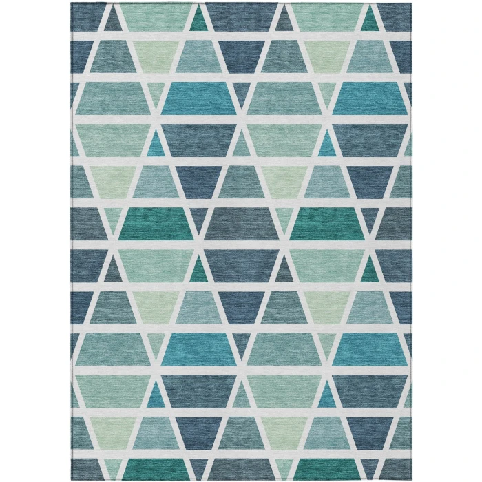 Addison Rugs Chantille Teal ACN2732 5ft. x 7ft.6in. Rect. Rug