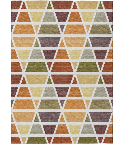 Addison Rugs Chantille Orange ACN2732 9ft. x 12ft. Rect. Rug