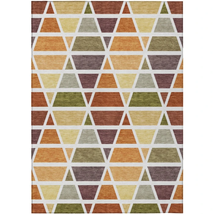 Addison Rugs Chantille Orange ACN2732 5ft. x 7ft.6in. Rect. Rug