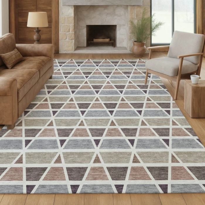 Addison Rugs Chantille Brown ACN2733 9ft. x 12ft. Rect. Rug
