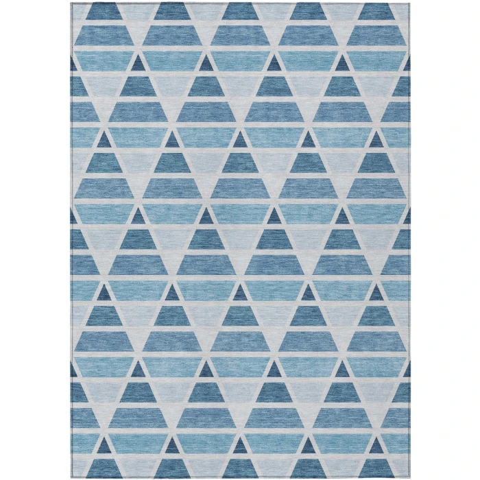 Addison Rugs Chantille Blue ACN2734 8ft. x 10ft. Rect. Rug