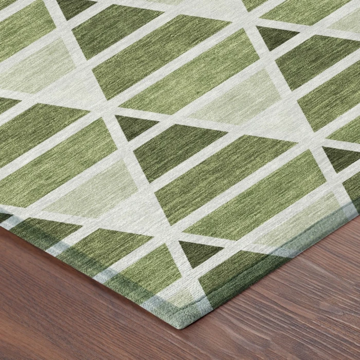 Addison Rugs Chantille Green ACN2734 5ft. x 7ft.6in. Rect. Rug