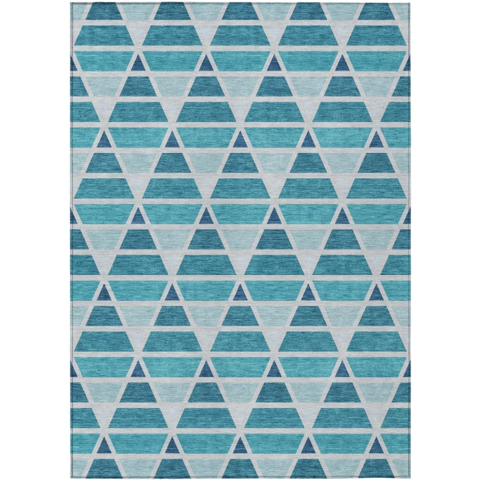 Addison Rugs Chantille Teal ACN2734 8ft. x 10ft. Rect. Rug