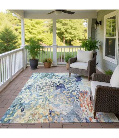Addison Rugs Chantille Blue ACN2736 8ft. x 10ft. Rect. Rug