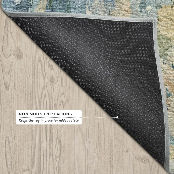 Addison Rugs Chantille Blue ACN2736 9ft. x 12ft. Rect. Rug