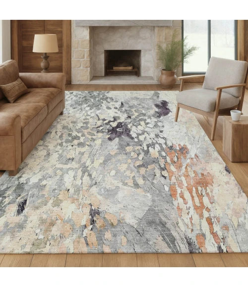 Addison Rugs Chantille Gray ACN2736 9ft. x 12ft. Rect. Rug