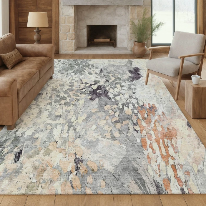 Addison Rugs Chantille Gray ACN2736 5ft. x 7ft.6in. Rect. Rug