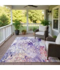 Addison Rugs Chantille Purple ACN2736 9ft. x 12ft. Rect. Rug