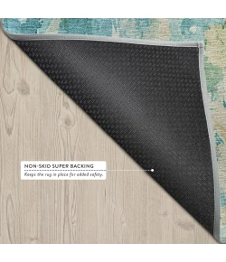 Addison Rugs Chantille Teal ACN2736 9ft. x 12ft. Rect. Rug