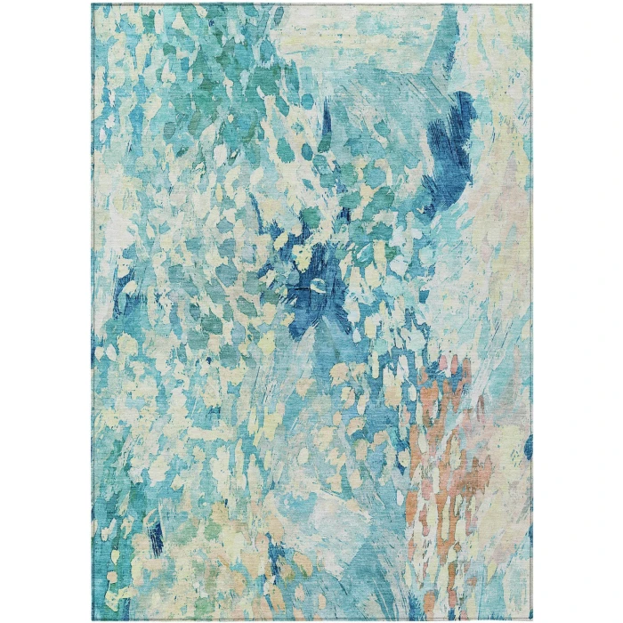 Addison Rugs Chantille Teal ACN2736 5ft. x 7ft.6in. Rect. Rug