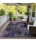 Addison Rugs Chantille Purple ACN2737 5ft. x 7ft.6in. Rect. Rug