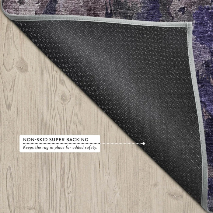 Addison Rugs Chantille Purple ACN2737 5ft. x 7ft.6in. Rect. Rug