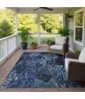 Addison Rugs Chantille Blue ACN2737 8ft. x 10ft. Rect. Rug