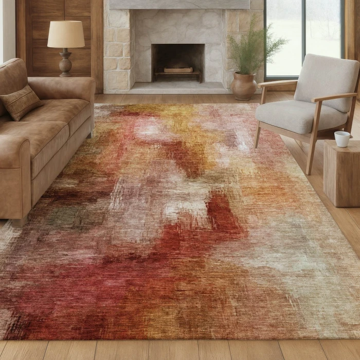 Addison Rugs Chantille Orange ACN2738 5ft. x 7ft.6in. Rect. Rug