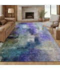 Addison Rugs Chantille Purple ACN2738 5ft. x 7ft.6in. Rect. Rug