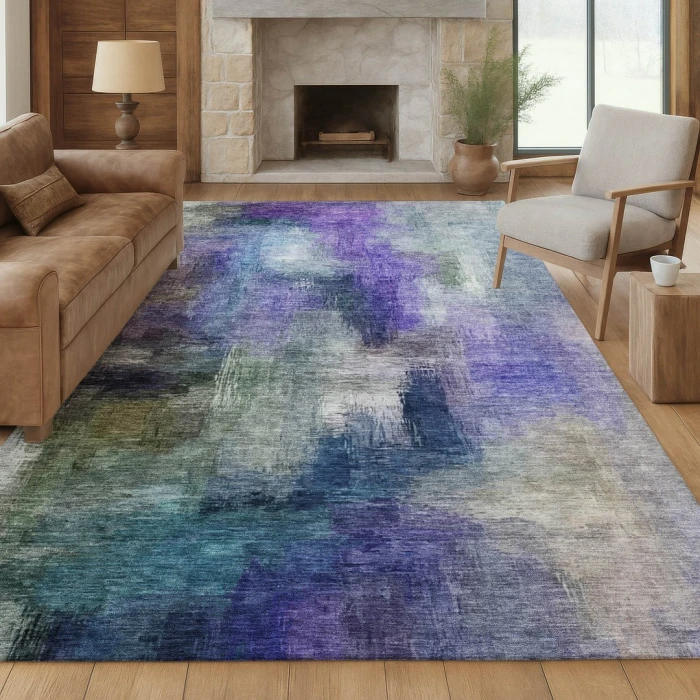 Addison Rugs Chantille Purple ACN2738 5ft. x 7ft.6in. Rect. Rug