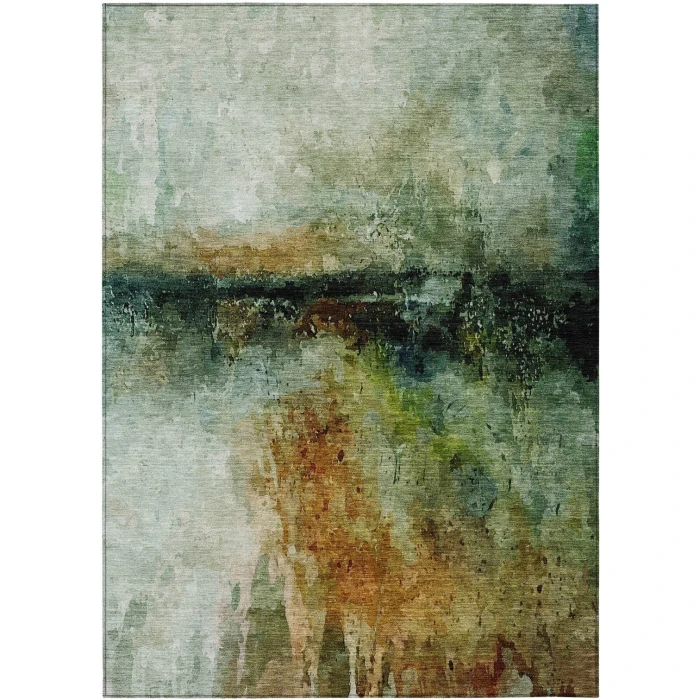 Addison Rugs Chantille Green ACN2739 9ft. x 12ft. Rect. Rug