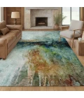 Addison Rugs Chantille Teal ACN2739 9ft. x 12ft. Rect. Rug