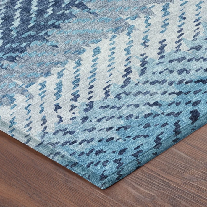 Addison Rugs Chantille Blue ACN2740 5ft. x 7ft.6in. Rect. Rug