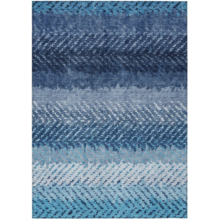 Addison Rugs Chantille Blue ACN2740 5ft. x 7ft.6in. Rect. Rug
