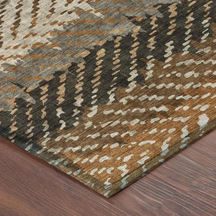 Addison Rugs Chantille Orange ACN2740 9ft. x 12ft. Rect. Rug