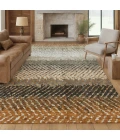 Addison Rugs Chantille Orange ACN2740 9ft. x 12ft. Rect. Rug