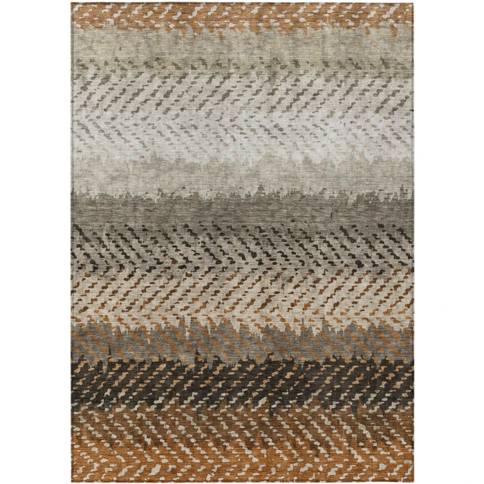 Addison Rugs Chantille Orange ACN2740 9ft. x 12ft. Rect. Rug