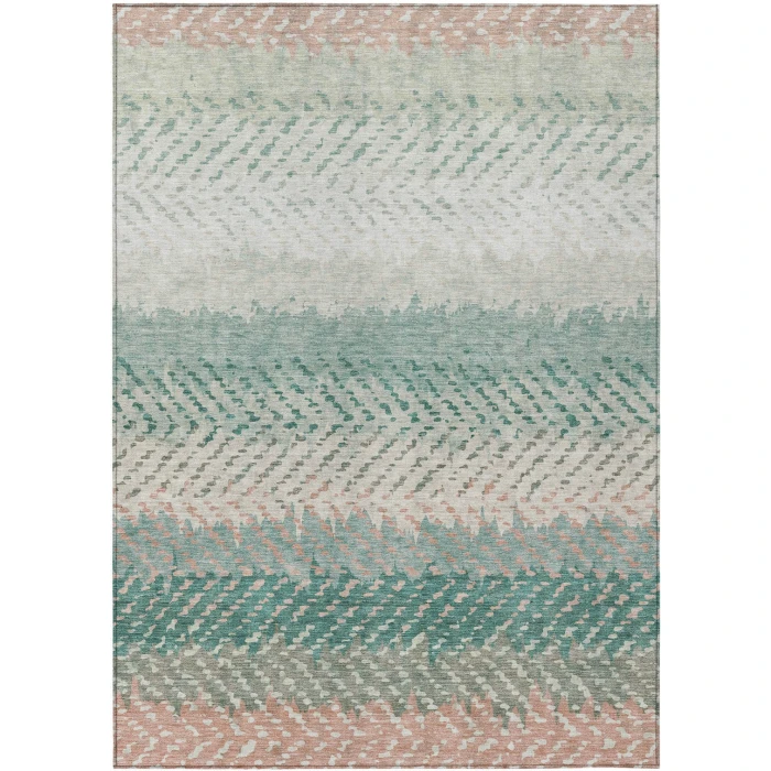 Addison Rugs Chantille Teal ACN2740 8ft. x 10ft. Rect. Rug
