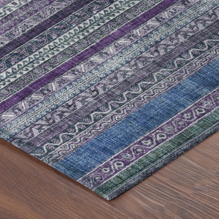 Addison Rugs Chantille Purple ACN2741 5ft. x 7ft.6in. Rect. Rug