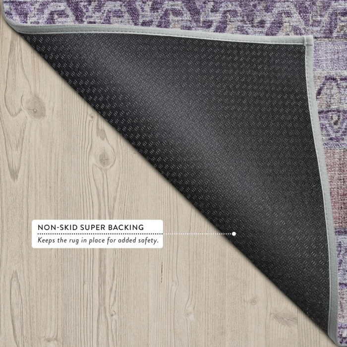 Addison Rugs Chantille Purple ACN2742 5ft. x 7ft.6in. Rect. Rug