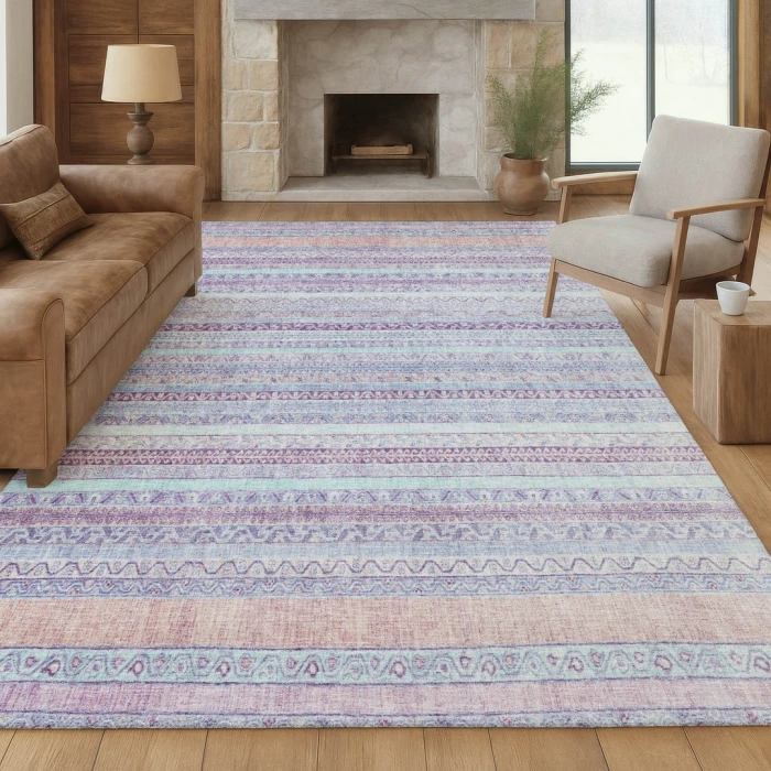 Addison Rugs Chantille Pink ACN2742 5ft. x 7ft.6in. Rect. Rug