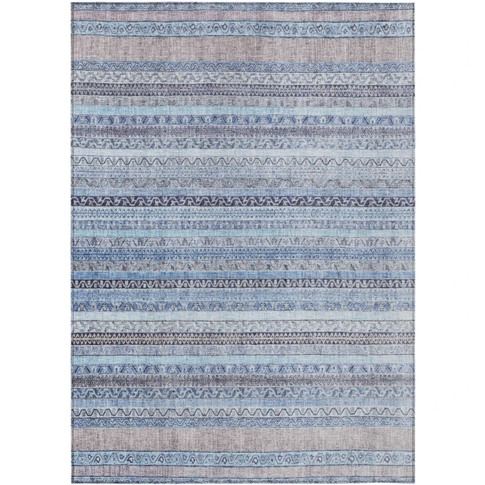 Addison Rugs Chantille Blue ACN2742 9ft. x 12ft. Rect. Rug