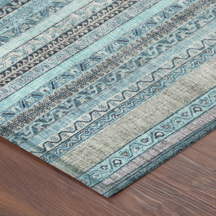 Addison Rugs Chantille Teal ACN2742 8ft. x 10ft. Rect. Rug