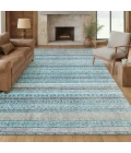Addison Rugs Chantille Teal ACN2742 8ft. x 10ft. Rect. Rug
