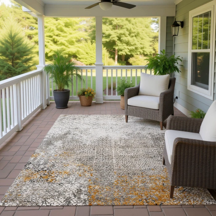 Addison Rugs Chantille Brown ACN2743 5ft. x 7ft.6in. Rect. Rug