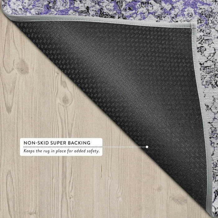 Addison Rugs Chantille Purple ACN2743 5ft. x 7ft.6in. Rect. Rug