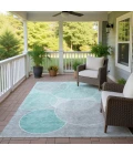 Addison Rugs Chantille Teal ACN2746 5ft. x 7ft.6in. Rect. Rug