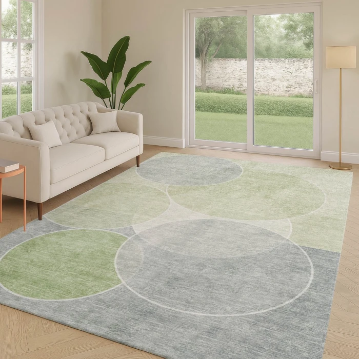 Addison Rugs Chantille Green ACN2746 9ft. x 12ft. Rect. Rug