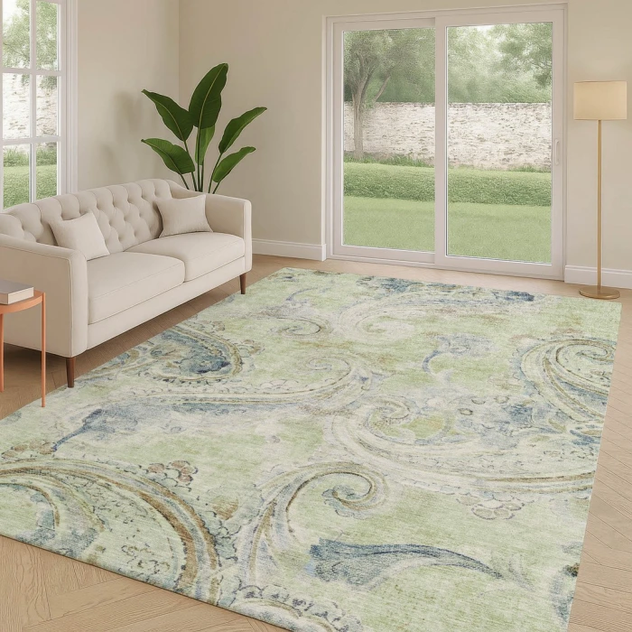 Addison Rugs Chantille Green ACN2747 5ft. x 7ft.6in. Rect. Rug