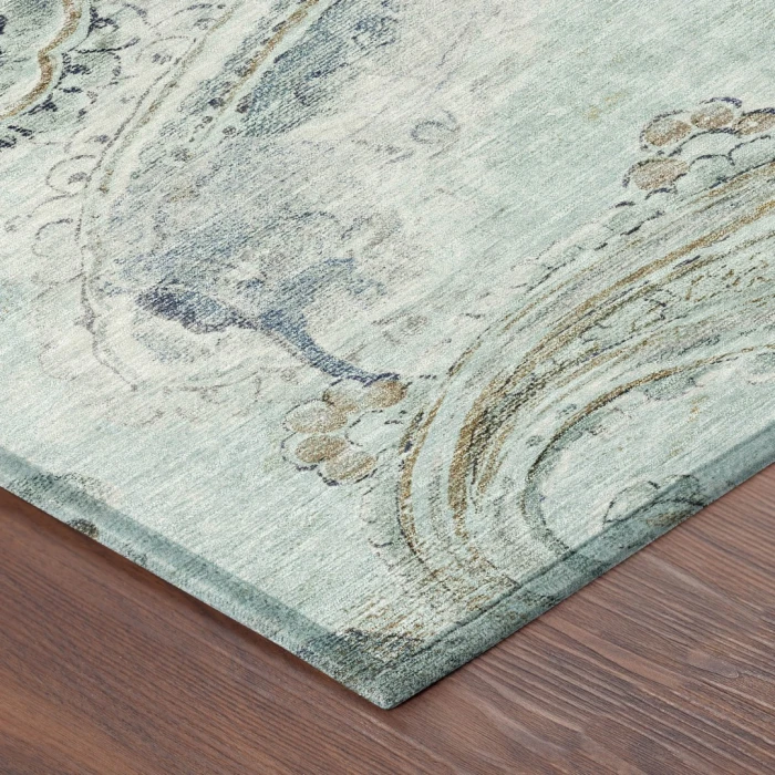 Addison Rugs Chantille Teal ACN2747 5ft. x 7ft.6in. Rect. Rug
