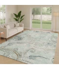 Addison Rugs Chantille Teal ACN2747 5ft. x 7ft.6in. Rect. Rug