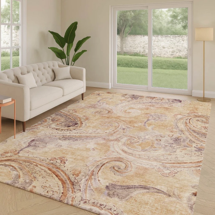 Addison Rugs Chantille Orange ACN2747 9ft. x 12ft. Rect. Rug