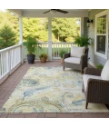 Addison Rugs Chantille Gold ACN2747 8ft. x 10ft. Rect. Rug