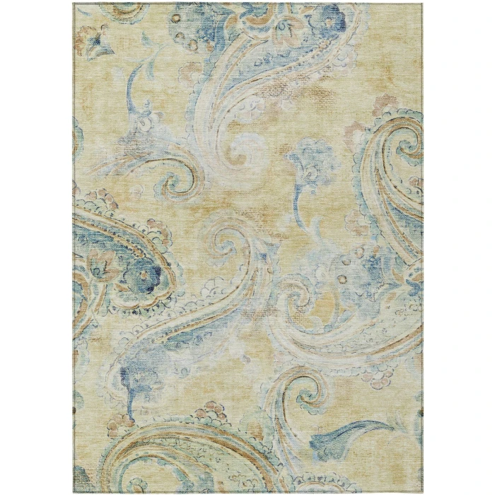 Addison Rugs Chantille Gold ACN2747 8ft. x 10ft. Rect. Rug