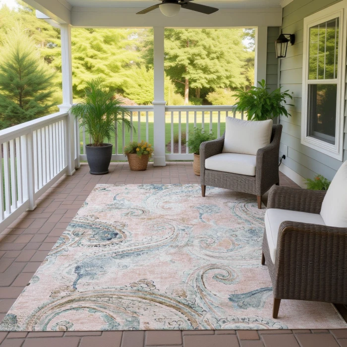 Addison Rugs Chantille Pink ACN2747 5ft. x 7ft.6in. Rect. Rug