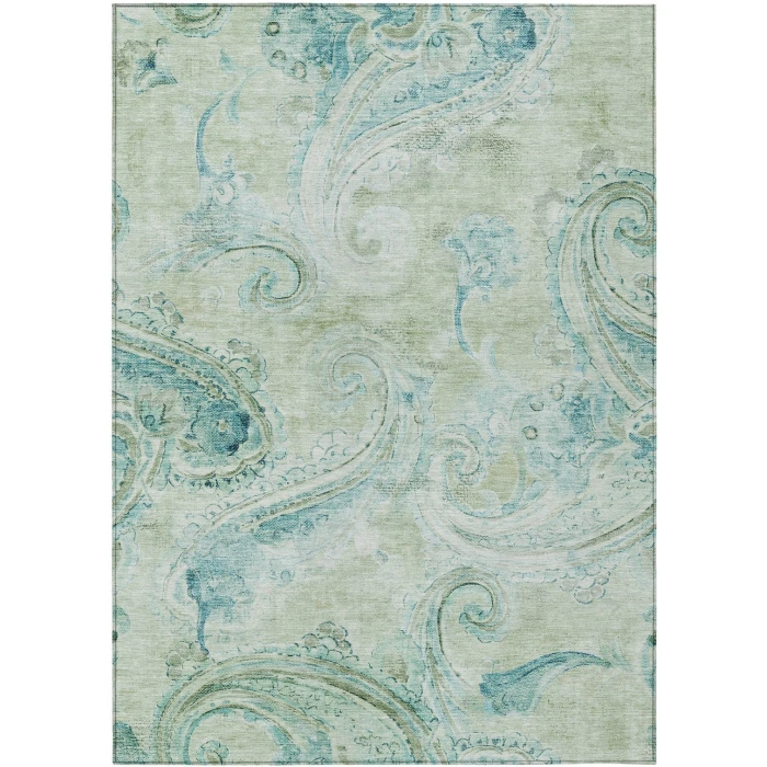 Addison Rugs Chantille Green ACN2747 9ft. x 12ft. Rect. Rug