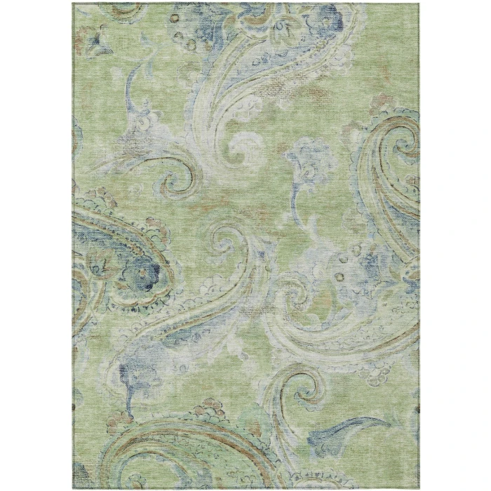 Addison Rugs Chantille Green ACN2748 9ft. x 12ft. Rect. Rug