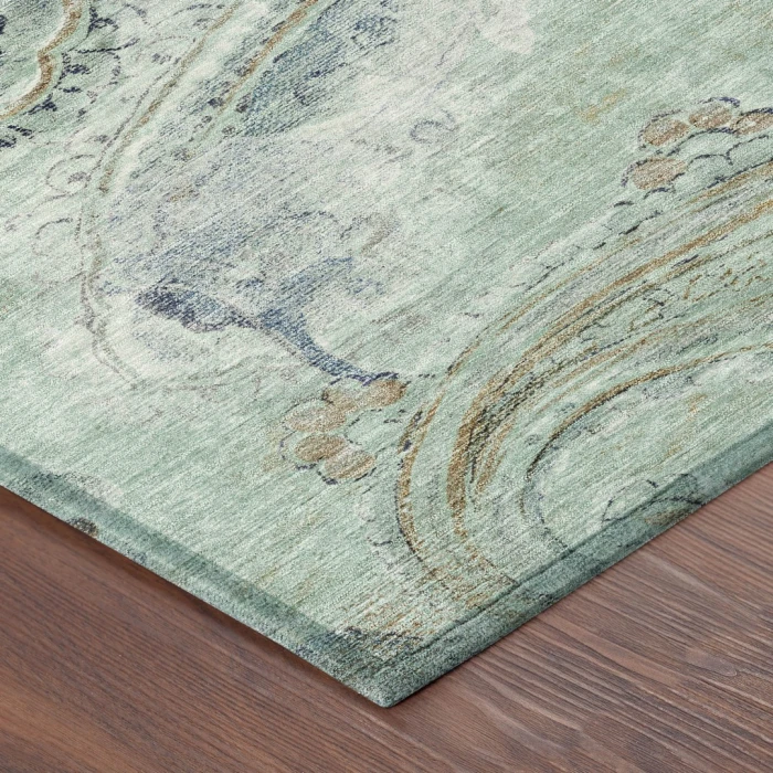 Addison Rugs Chantille Teal ACN2748 9ft. x 12ft. Rect. Rug